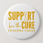 Unterstützung von Krebs im Kindesalter für den Kur Button (Vorderseite)