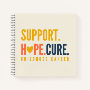 Unterstützung von Krebs im Kindesalter, Hoffnung N Notizblock