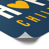 Unterstützung von Krebs im Kindesalter Hoffnung Pl Poster (Ecke)