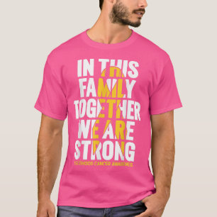 Unterstützung von Krebs im Kindesalter, Krebs im F T-Shirt