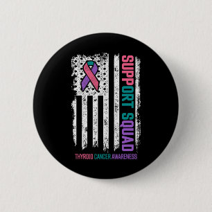 Unterstützung von Krebs Schilddrüsenkrebs Button