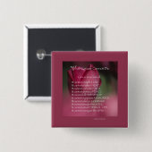 Unterstützung von Krebs, was Krebs nicht kann, Blu Button (Vorne & Hinten)