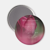 Unterstützung von Krebs, was Krebs nicht kann, Blu Magnet (Vorderseite/Rückseite)