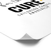 Unterstützung von Krebsbehandlung bei Kindern Post Poster (Ecke)