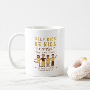 Unterstützung von Krebserkrankungen im Kindesalter Kaffeetasse