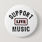 Unterstützung von Live Music, Live Band, Music Con Button (Vorderseite)
