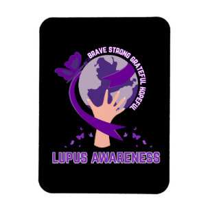 Unterstützung von Lupus Bewusstseinsüberlebenden K Magnet