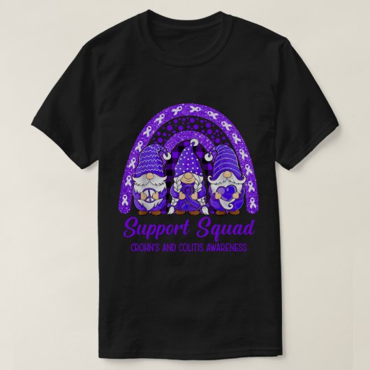 Unterstützung von Morbus Squad und Colitis T-Shirt (Design vorne)