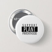 Unterstützung von Pflanze Button (Vorne & Hinten)