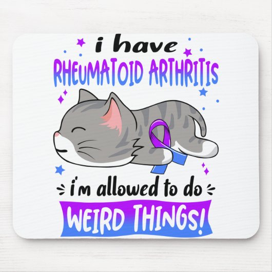 Unterstützung von Rheumatoider Arthritis Sensibili Mousepad (Vorne)