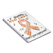 Unterstützung von RSD CRPS-Warrior-Geschenken Notizblock (Rechte Seite)