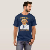 Unterstützung von Science Labradors Labrador Gag T-Shirt (Vorne ganz)