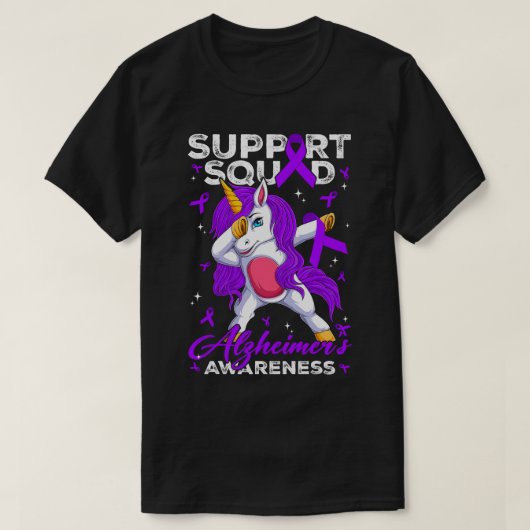 Unterstützung von Squad Alzheimer's Awareness Unic T-Shirt (Design vorne)