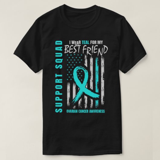 Unterstützung von Squad Aquamarin Best Friend Ovar T-Shirt (Design vorne)