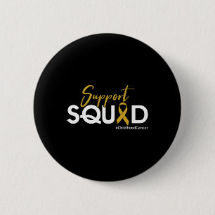 Unterstützung von Squad - Bewusstsein für Krebs im Button
