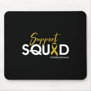 Unterstützung von Squad - Bewusstsein für Krebs im Mousepad