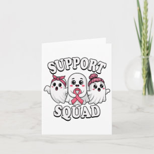 Unterstützung von Squad Breast Cancer Awareness Ni Karte
