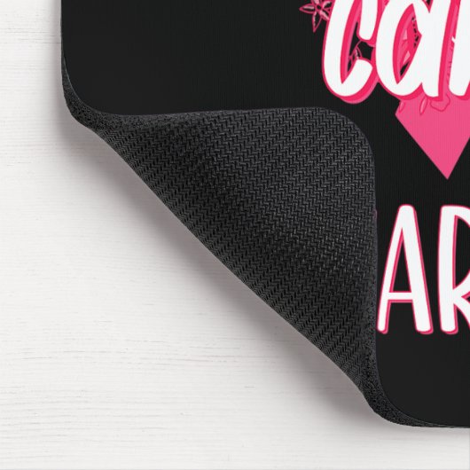 Unterstützung von Squad Breast Cancer - Im Oktober Mousepad (Ecke)