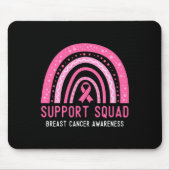 Unterstützung von Squad Brustkrebs-Bewusstsein Rib Mousepad (Vorne)