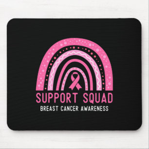 Unterstützung von Squad Brustkrebs-Bewusstsein Rib Mousepad