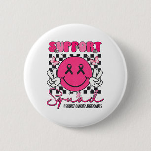Unterstützung von Squad Brustkrebs-Bewusstsein Smi Button