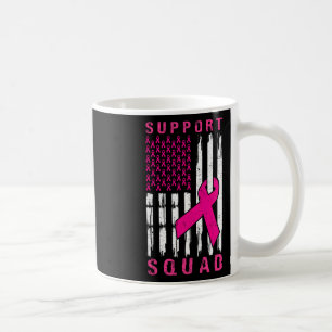Unterstützung von Squad Brustkrebs - Pink Support Kaffeetasse