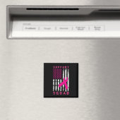 Unterstützung von Squad Brustkrebs - Pink Support  Magnet (In Situ (Geschirrspüler))