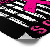 Unterstützung von Squad Brustkrebs - Pink Support Poster (Ecke)