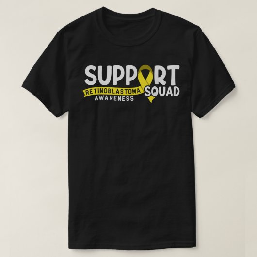 Unterstützung von Squad I Childhood Retina Cancer  T-Shirt (Design vorne)
