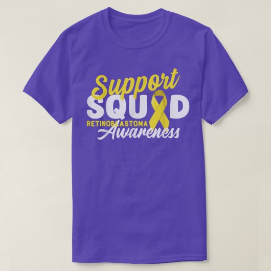 Unterstützung von Squad I Childhood Retina Cancer T-Shirt (Design vorne)
