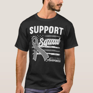 Unterstützung von Squad I Gesichtsmuskeln Paralyse T-Shirt