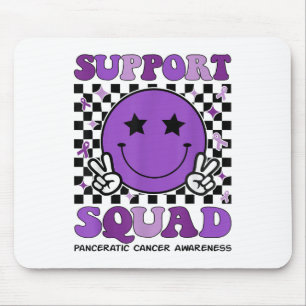Unterstützung von Squad Lila Ribbon-Bauchspeicheld Mousepad