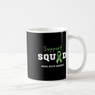 Unterstützung von Squad Mental Health Awareness Fu Kaffeetasse