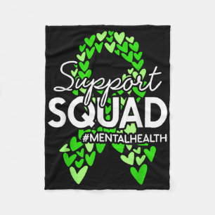 Unterstützung von Squad Mental Health Awareness Gr Fleecedecke