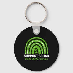 Unterstützung von Squad Mental Health Awareness Gr Schlüsselanhänger