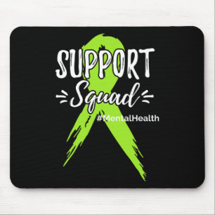 Unterstützung von Squad Mental Health Awareness Li Mousepad