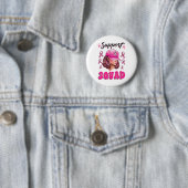 Unterstützung von Squad Messy Bun Pink Krieger Bru Button (Beispiel)