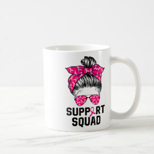 Unterstützung von Squad Messy Bun Pink Krieger Bru Kaffeetasse