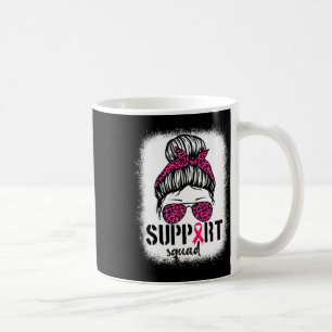 Unterstützung von Squad Messy Bun Pink Krieger Bru Kaffeetasse