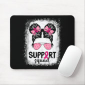 Unterstützung von Squad Messy Bun Pink Krieger Bru Mousepad (Mit Mouse)