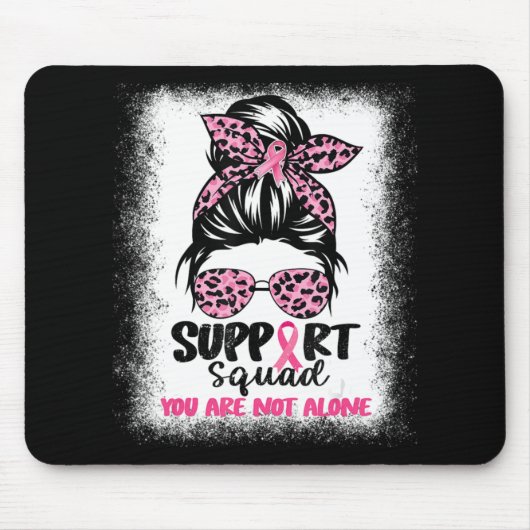 Unterstützung von Squad Messy Bun Pink Krieger Bru Mousepad (Vorne)