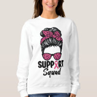Unterstützung von Squad Messy Bun Pink Krieger Bru