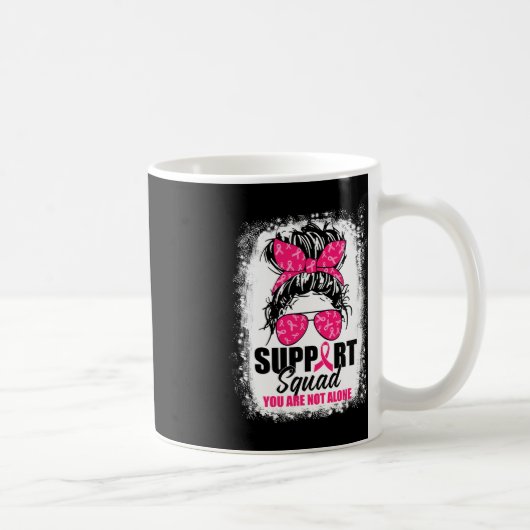 Unterstützung von Squad Messy Bun Warrior Breast C Kaffeetasse (Rechts)