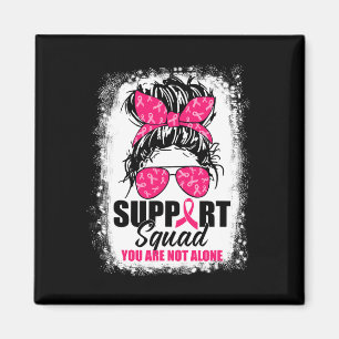 Unterstützung von Squad Messy Bun Warrior Breast C Magnet