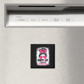 Unterstützung von Squad Messy Bun Warrior Breast C Magnet (In Situ (Geschirrspüler))
