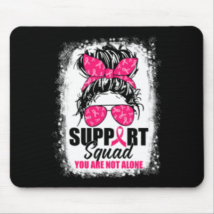 Unterstützung von Squad Messy Bun Warrior Breast C Mousepad