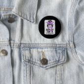 Unterstützung von Squad Messy Bun Warrior Lila Epi Button (Beispiel)
