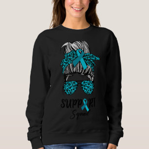 Unterstützung von Squad Messy Bun Warrior World Sc Sweatshirt