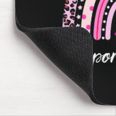 Unterstützung von Squad Pink Rainbow Leopard Brust Mousepad (Ecke)