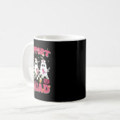 Unterstützung von Squad Retro Groovy Nurse Brustkr Kaffeetasse (Vorderseite Links)